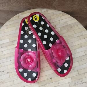 Kate Spade jelly slide sandals size 9